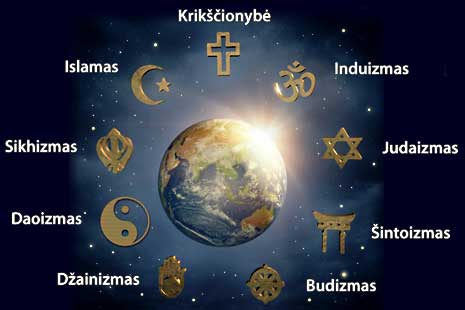 Religijų įvairovė pasaulyje ir Lietuvoje